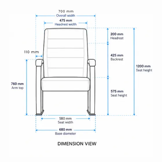 Auditorium-chair-installed-in-hall-delhi-ncr