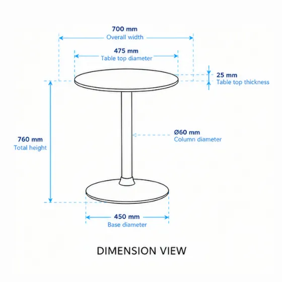 Cafeteria-table-installed-in-office-canteen-delhi-ncr
