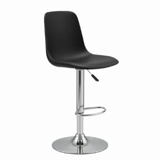 Hi-rise-bar-stool-black-front-view