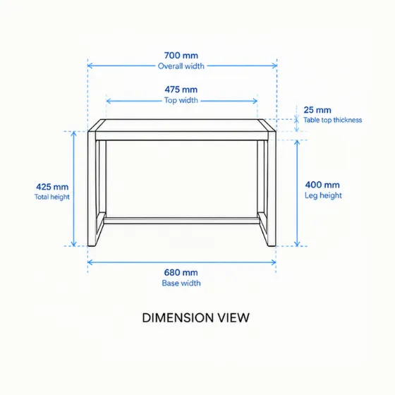 Center-table-installed-in-reception-delhi-ncr