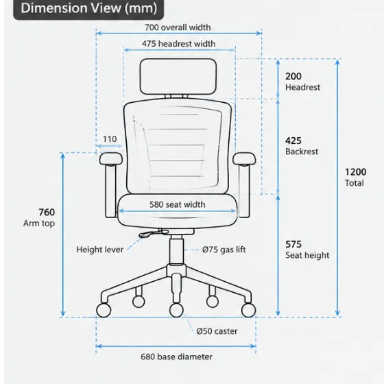 High-back-mesh-chair-in-office